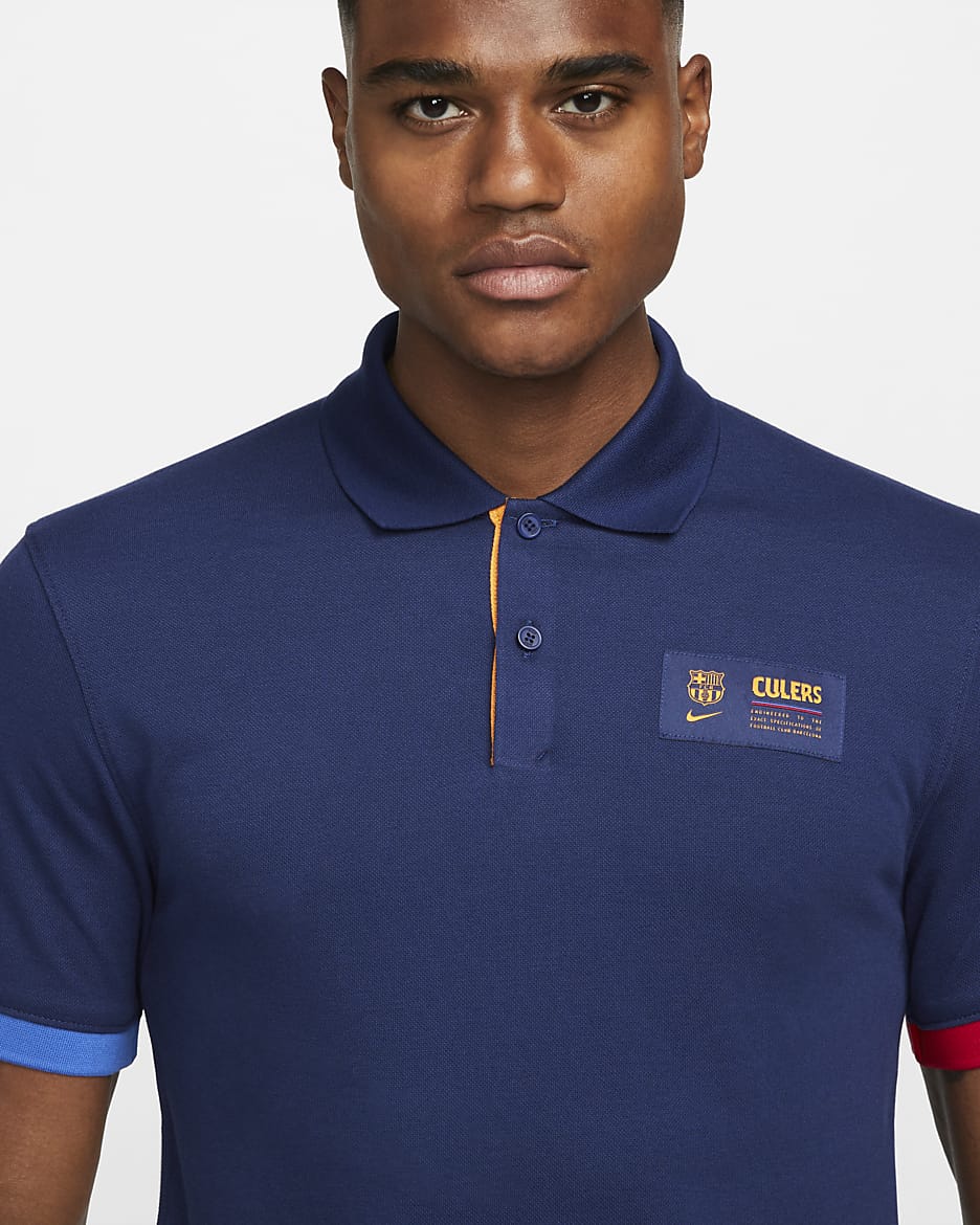 Fc barcelona polo shirt nike on sale